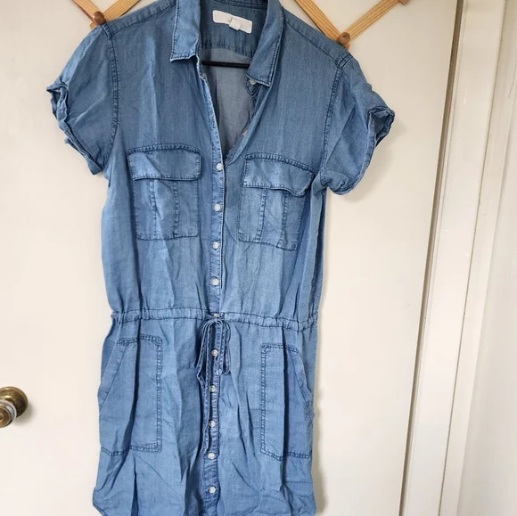white christmas dresses Women's Thread & Supply Ora Shirt Dress Small Bright Denim main image 0
